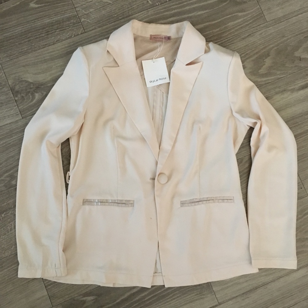 Cream blazer